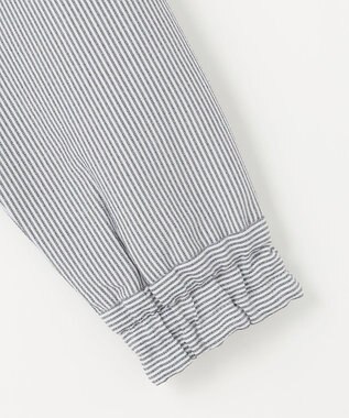 J.PRESS KIDS 【140-170cm】ステンカラー  ライトアウター ネイビーストライプ系