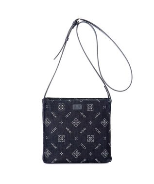 IBIZA アスール　ロゴデニム　ショルダーバッグ 水色