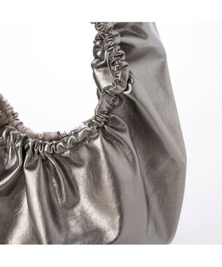 UNBILLION カシュカシュ cachecache / ギャザーサークルショルダー シルバー