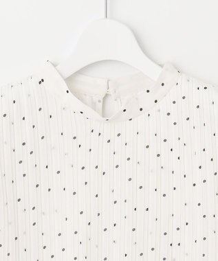 Feroux プリーツディテール ブラウス ホワイト系1