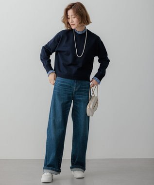 23区 グラデーション パール ネックレス ホワイト系