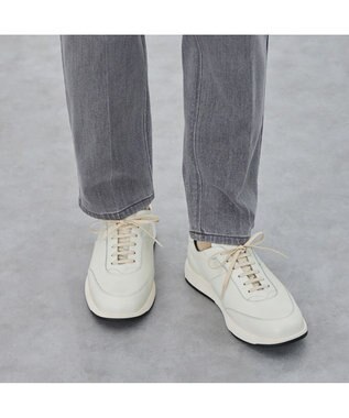 ASICS WALKING ランウォーク トラッド スニーカー メンズ 3E ホワイト(型押し)