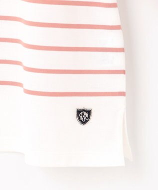 J.PRESS LADIES バスクボーダー カットソー ピンクボーダー系