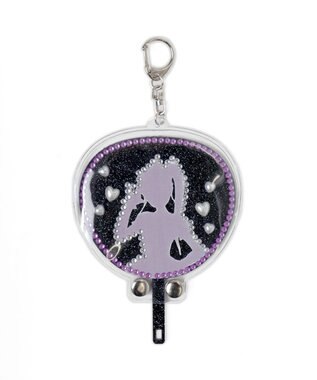 WEGO 【痛バ＆推し活グッズ】キラキラDIYうちわキーホルダー ブラック