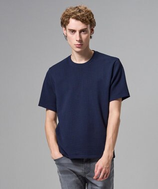JOSEPH HOMME 【オリジナル素材 】ライトタックジャージー   クルーネックＴシャツ ネイビー系