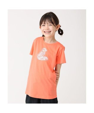 Columbia Columbia/ 【KIDS】ミッションレイクショートスリーブグラフィックシャツ /コロンビア Hot Coral、 Foxy Swirl