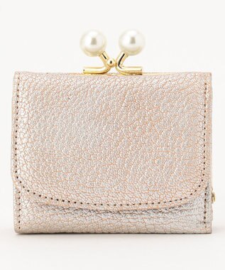 UNBILLION perche アクリル玉三つ折りミニサイフ