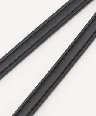 ANY メタルモチーフアジャスタブルベルト ブラック