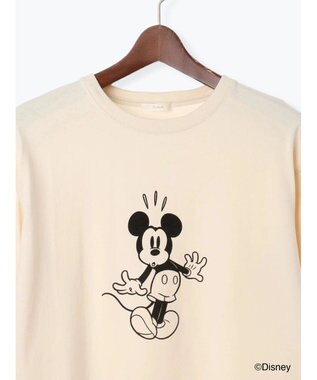 Te chichi 【Disney】ミッキー/フロッキープリントロンT ベージュ