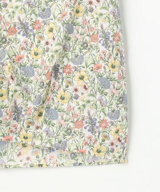 J.PRESS LADIES S Liberty Rachel & Michelle バンドカラー ブラウス コーラル系