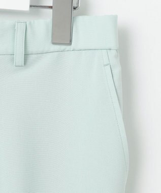 自由区 L 【セットアップ対応・UVカット・接触冷感・洗える】ライトストレッチテーパード パンツ サックス