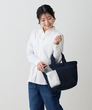 ROOTOTE 1040【手洗い可能】SC.デリ.ウエッファ-B 01：ネイビー