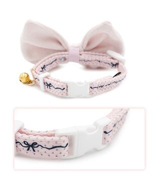 PET PARADISE ディズニー マリー なりきり猫首輪 S / M ベビーピンク