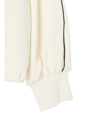 Green Parks トラックジャケット風カットカーディガン Navy