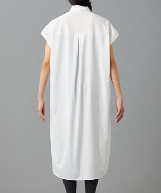 Chacott Chacott BALANCE EasyCare+ シャツワンピース ホワイト