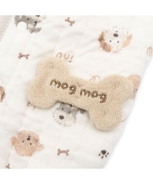 PET PARADISE ペットパラダイス ふわりと キルトベスト 《いぬ柄》 超小型犬 小型犬 ホワイト