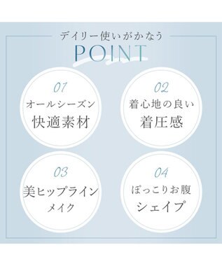 BRADELIS New York 【BRADELIS New York】メッシュシェイプガードル 1枚履き可能 補整 ガードルショーツ 太もも細見え ヒップアップ モカベージュ