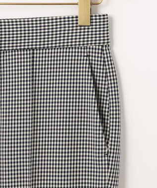 組曲 【洗える・ウエストゴム仕様】2WAYストレッチテーパード パンツ ネイビー系3