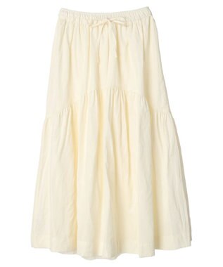 CRAFT STANDARD BOUTIQUE リバーシブルチュールスカート Ivory