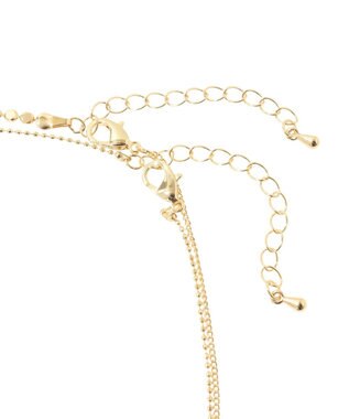 Green Parks ｅｖｅｒｙｗａｌｋ．２本セットクラフト調コインネックレス Gold