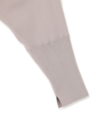 23区 【洗える/ご好評につきカラー追加】ヴィスコースストレッチ ドルマン ニット ライトグレー系