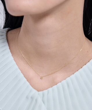 TOCCA 【WEB限定】FLORA K18 DIAMOND NECKLACE K18 ダイヤモンド ネックレス ゴールド系