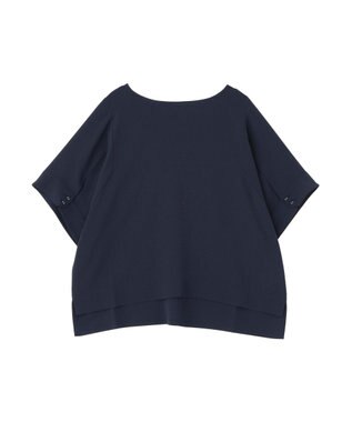 YECCA VECCA 【接触冷感】ドルマンブラウス Navy