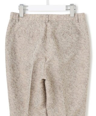 23区 【一部店舗限定/洗える】リネンライクジャカード セットアップ グレージュ系