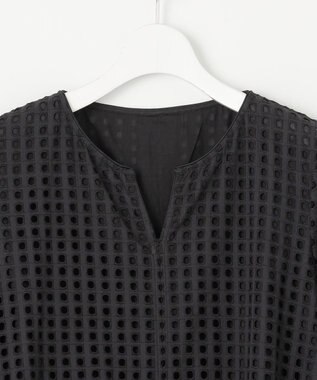 23区 【Indian Factory】アイレットレース ワンピース ブラック系