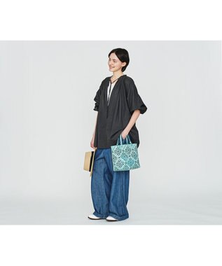 genten サスカットバスケット ペール グリーン