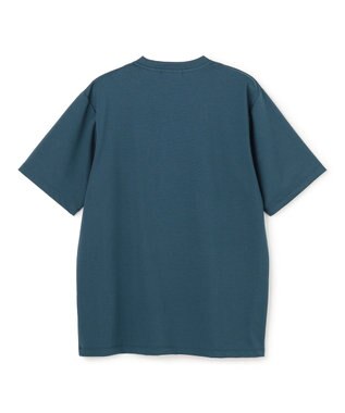 JOSEPH HOMME 【WEB・一部店舗限定】【素材アップデート】ライトタブルジャージー　ロゴプリント半袖Tシャツ サックスブルー系