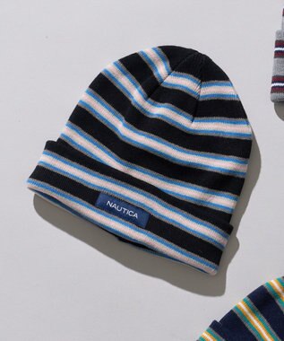 WEGO NAUTICA　STRIPS　KNIT　WATCH ブラック