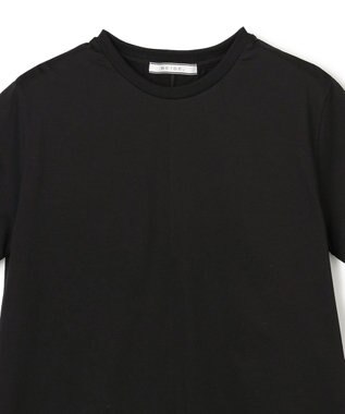 BEIGE， DIOP / スビンコットン クロップドTシャツ Black