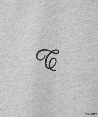 Green Parks １０１匹わんちゃん／クルエラオフショルスウェット Gray Mixture