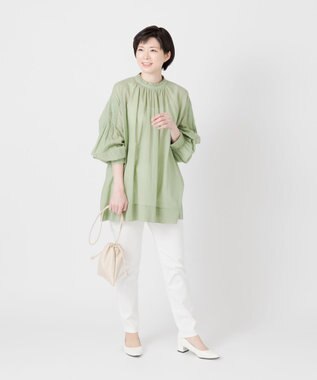 ONWARD Reuse Park 【23区】ブラウス春夏 グリーン