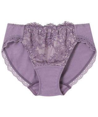 Wing ペアショーツ 【ナチュラルアップブラ】 身生地部オーガニックコットン混 はきこみ丈あさめ KF3000 ウイング／ワコール