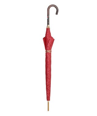 MOONBAT 【耐風】FURLA 長傘 アーチロゴ レッド