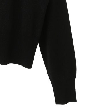 YECCA VECCA ラメ混クルーネックカーディガン Pink