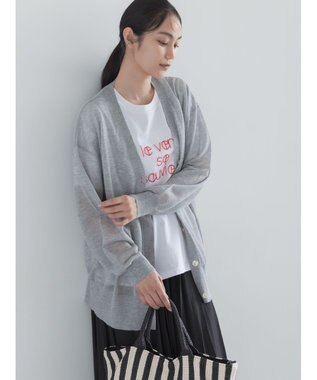 Te chichi 14GミドルVネックカーディガン《2026 SUMMER LOOK item》