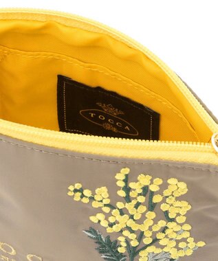 TOCCA 【一部カラー撥水】BOUQUET DE REVE POUCH ポーチ ベージュ系