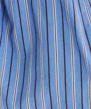 WEGO 着丈が選べる オーバーサイズ バンドカラー シャツ / ストライプ / 無地 柄2