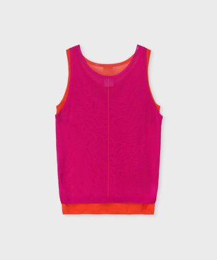 Paul Smith レイヤード シアータンクトップ ローズ