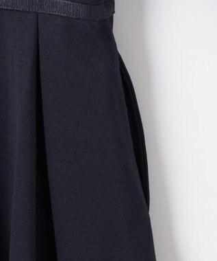 ANY KIDS レース付き きちんと ワンピース ネイビー