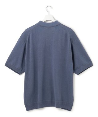 J.PRESS YORK STREET 【UNISEX】ニットポロシャツ ブルー系