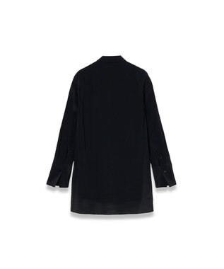 JOSEPH 【WEB＆OUTLET限定】CDC ブレンド シャツカラーブラウス Black