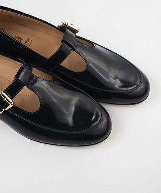 BONTRE 【LucaGrossi/ルカグロッシ】Tストラップシューズ/H891M-US ネイビー