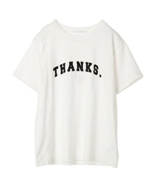 AMERICAN HOLIC フロッキーロゴカットプルオーバー1 Off White