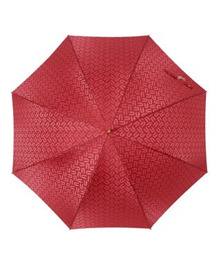 MOONBAT 【耐風】FURLA 長傘 アーチロゴ レッド