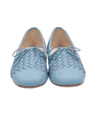 Bridget Birkin 【Bridget Birkin】メッシュリボンモカシン ブルースウェード