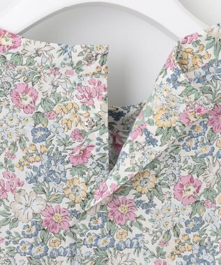 J.PRESS LADIES S 【洗える】 LIBERTY Honeydew/Kate&Mil スタンドカラー ブラウス ピンク系5